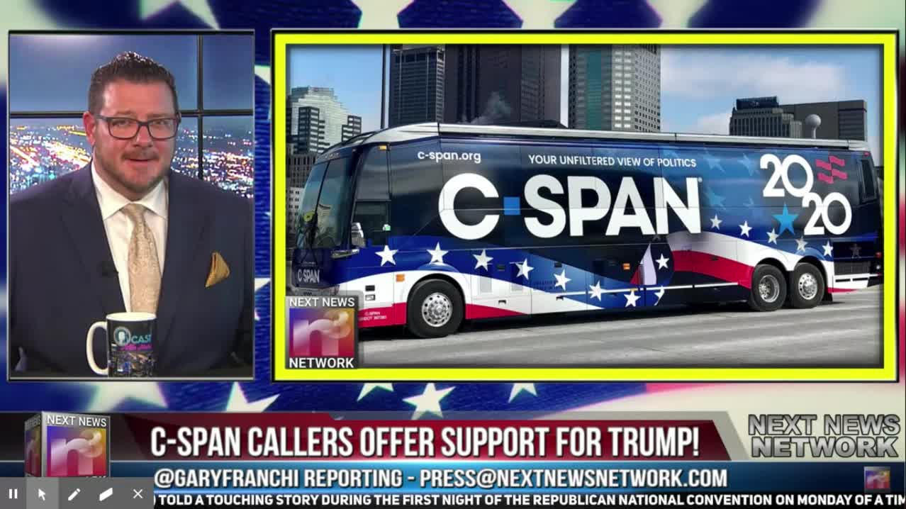 August 28, 2020 C-SPAN Callers Have OVERWHELMING Support For Donald Trump!!