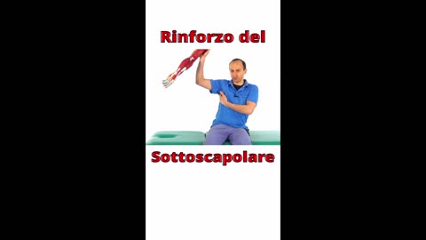 Esercizio di Rinforzo del Sottoscapolare per il Dolore alla Spalla