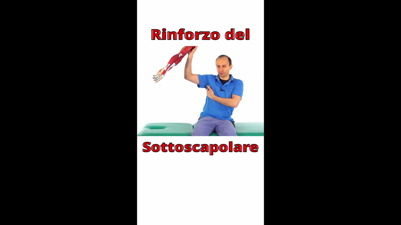 Esercizio di Rinforzo del Sottoscapolare per il Dolore alla Spalla