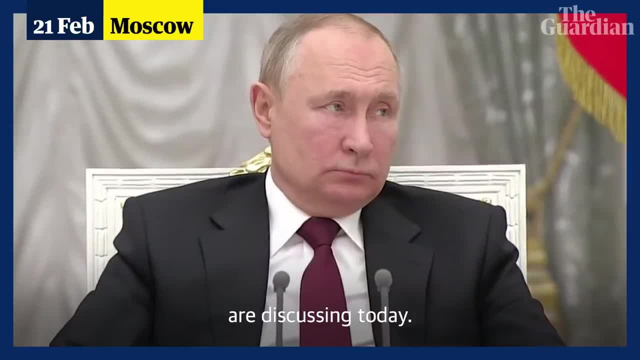 'Speak directly!' Putin has tense exchange with his chief spy