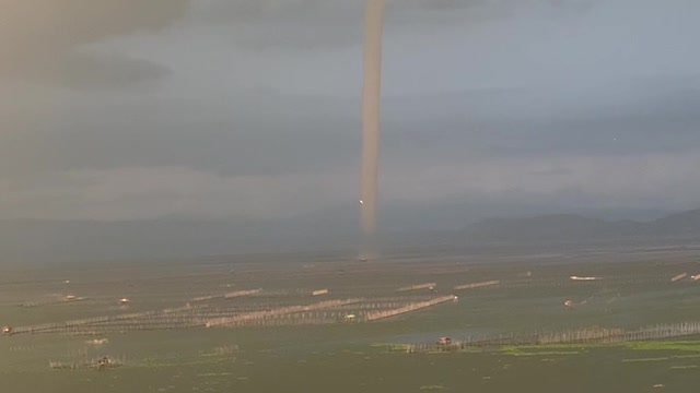 Storm Brings Triple Waterspout Touchdown