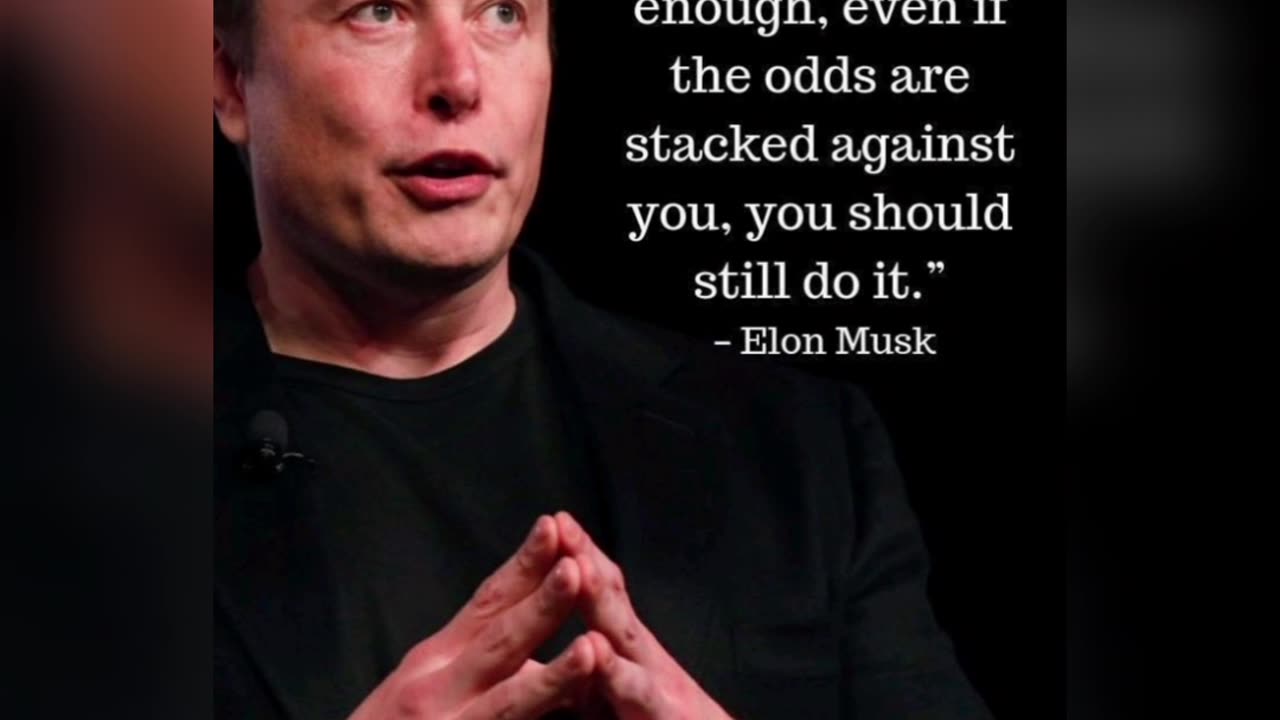 Elon Musk Motivation