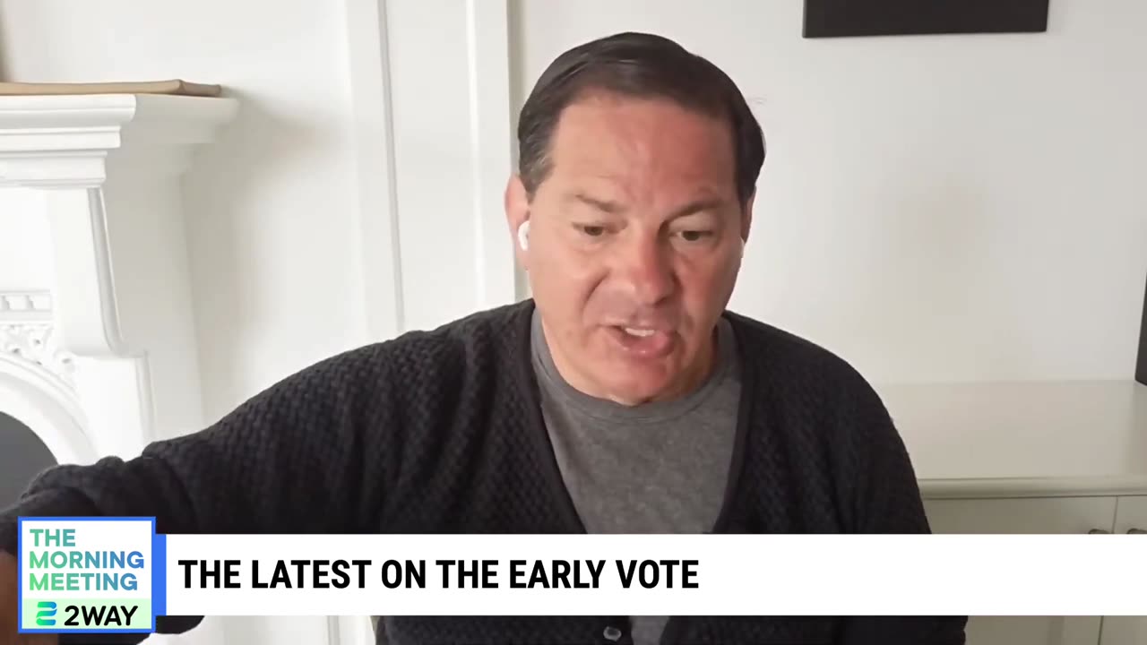 'They're Really Worried': Mark Halperin Says Early Vote 'Still Really Bad' For Dems