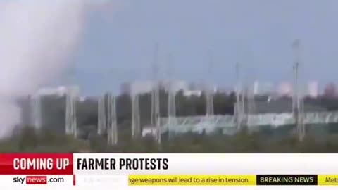 Sky News Reported a Bit of an Escalation for Farmers Protesting in Westminster