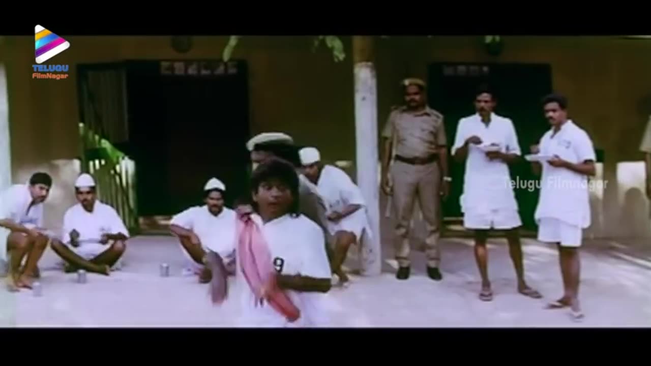 Brahmanandam Comedy in Jail _ Bangaru Bullodu Telugu Movie Scenes _ Balakrishna