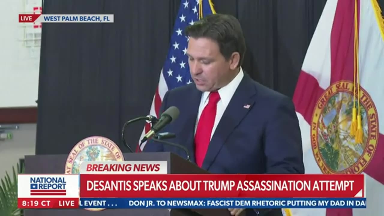 DeSantis keeps Routh Investigation in State- Public deserves the truth