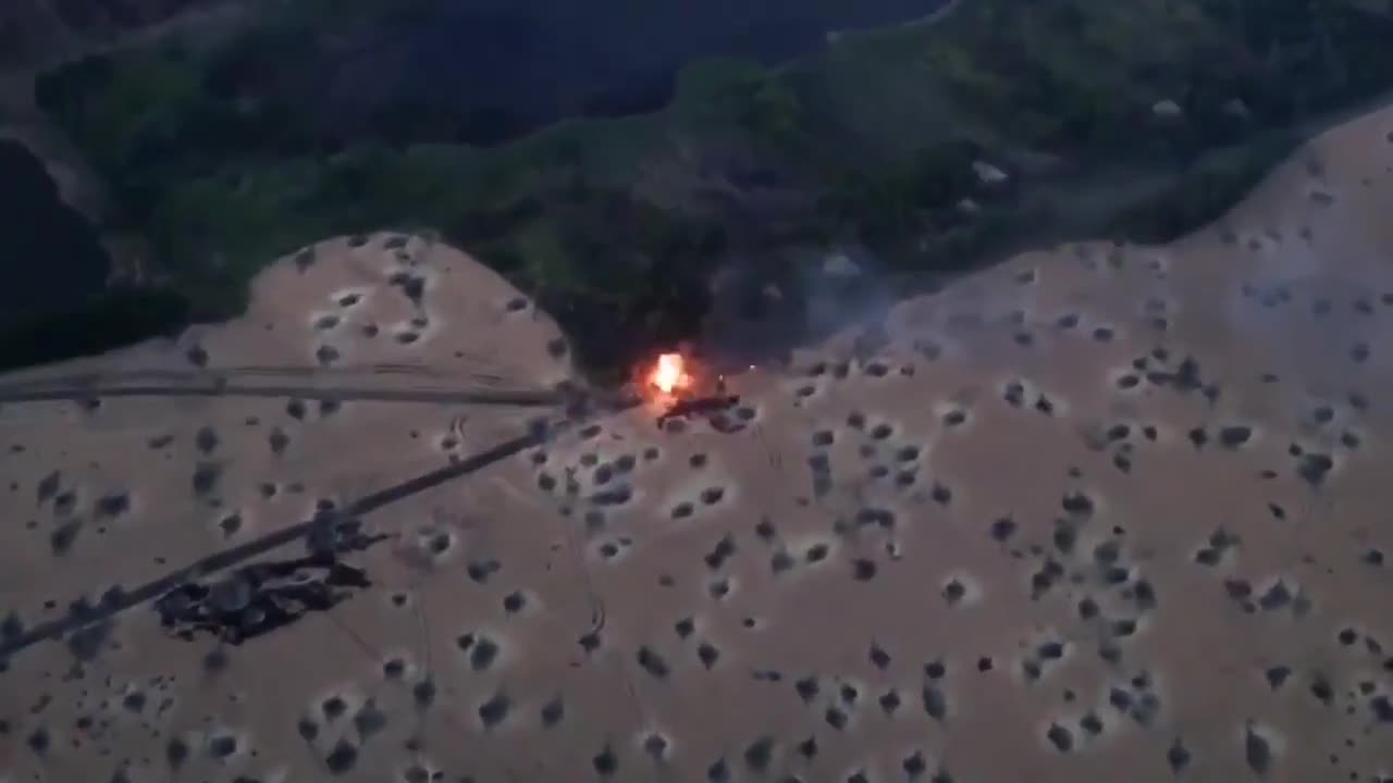 Russian position eliminated by Ukrainian strikes