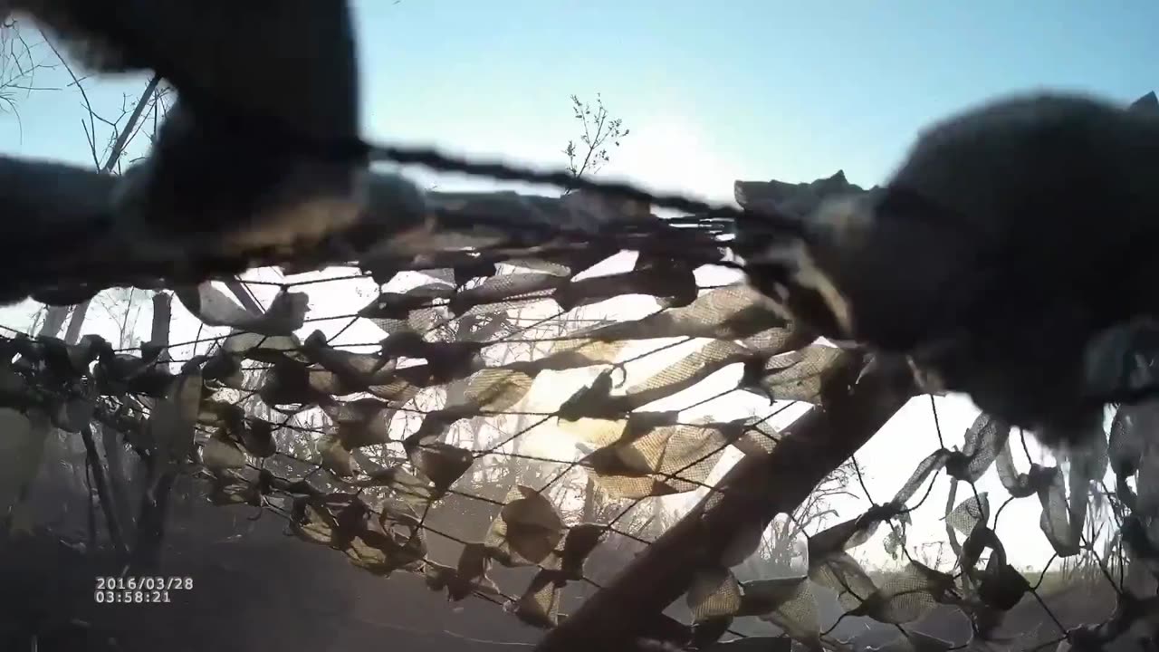 Footage from a Ukrainian Machine Gunner