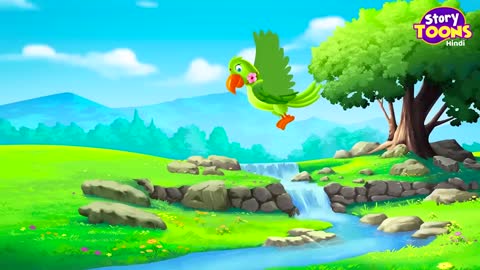 l Step Mother Parrot l Moral Story for Kids l StoryToons TVp4