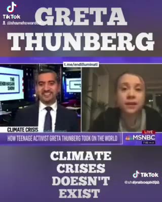 Greta Thunberg - Climate Crisis Doesn't Exist