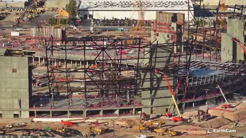 Raiders Allegiant Stadium - Must-see 4K time-lapse movie