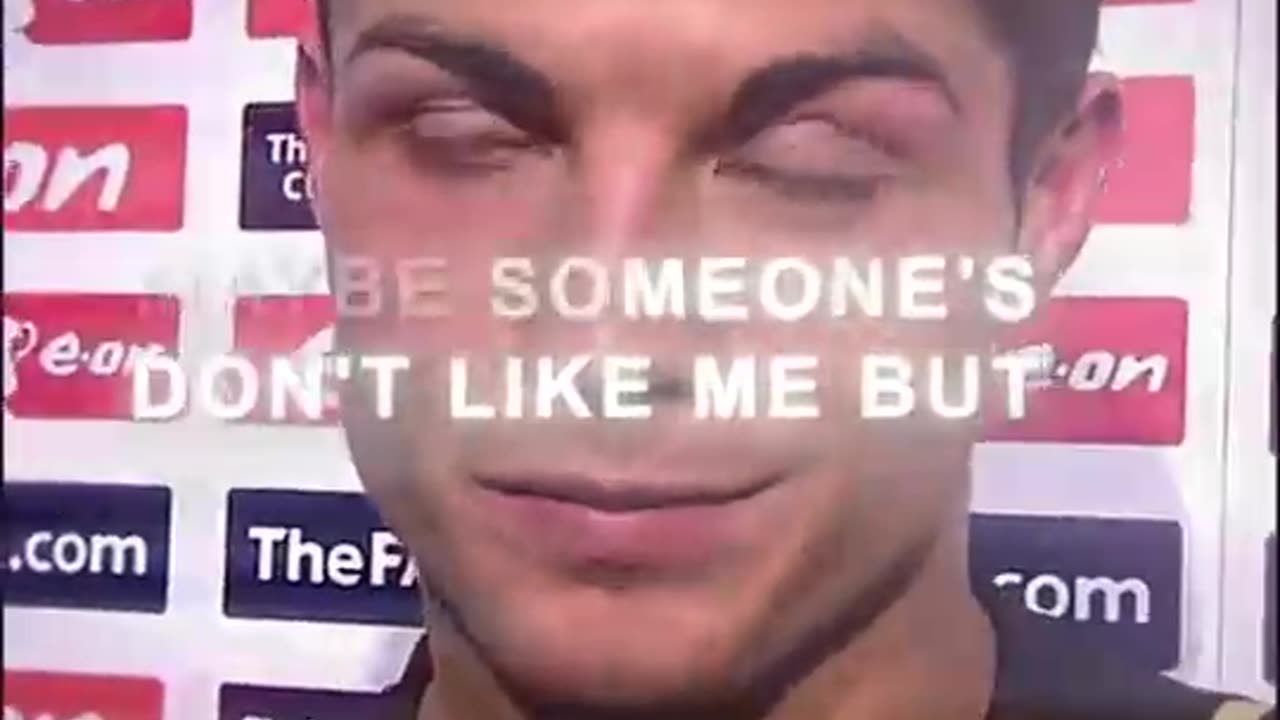 Ronaldo on Haters😡😡😡