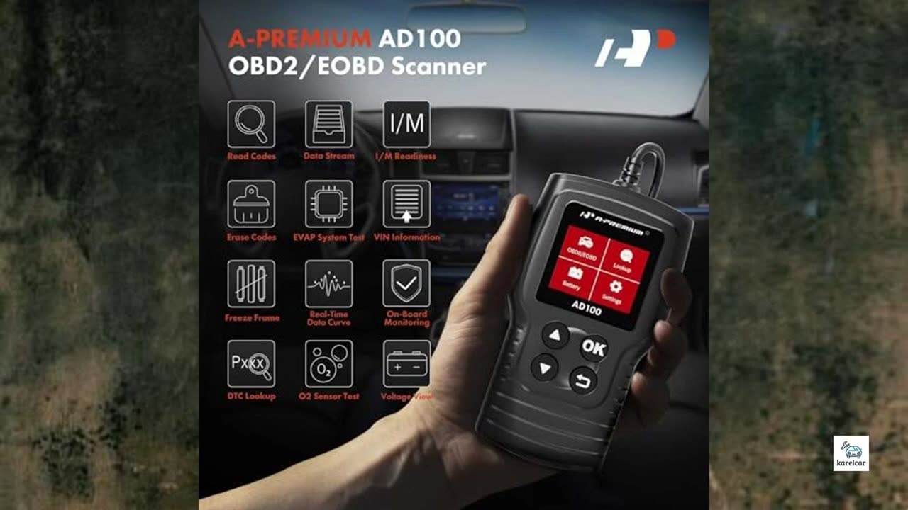 Review - A-Premium AD100 Universal OBD2 Scanner Diagnostic Tool