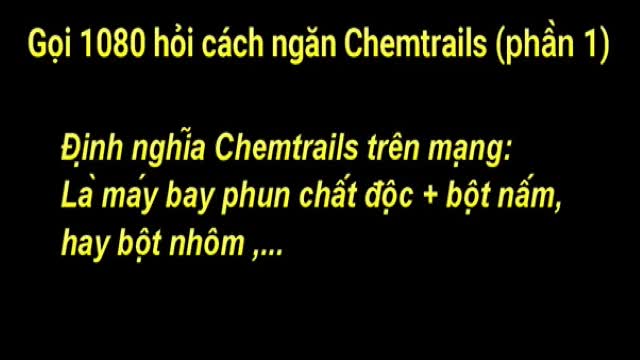 Ghi âm gọi 1080 hỏi cách ngăn Chem treo (c.h.e.m.tr.a..i.l.s) (phần 1)