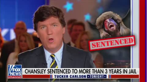 Tucker Carlson Calls QAanon Shaman Prison Sentence Unfair: 41 Months Because ‘He Upset Joe Biden’