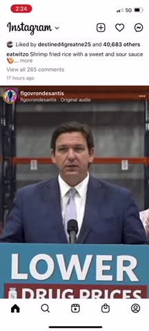 Desantis and Florida in lawsuit with FDA
