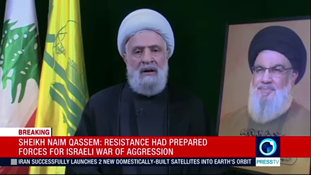 Hezbollah chief Sheikh Naim Qassem's speech (English) Nov 6 2024