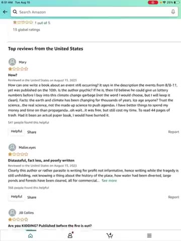 Published this book while the Lahaina fires were still happening