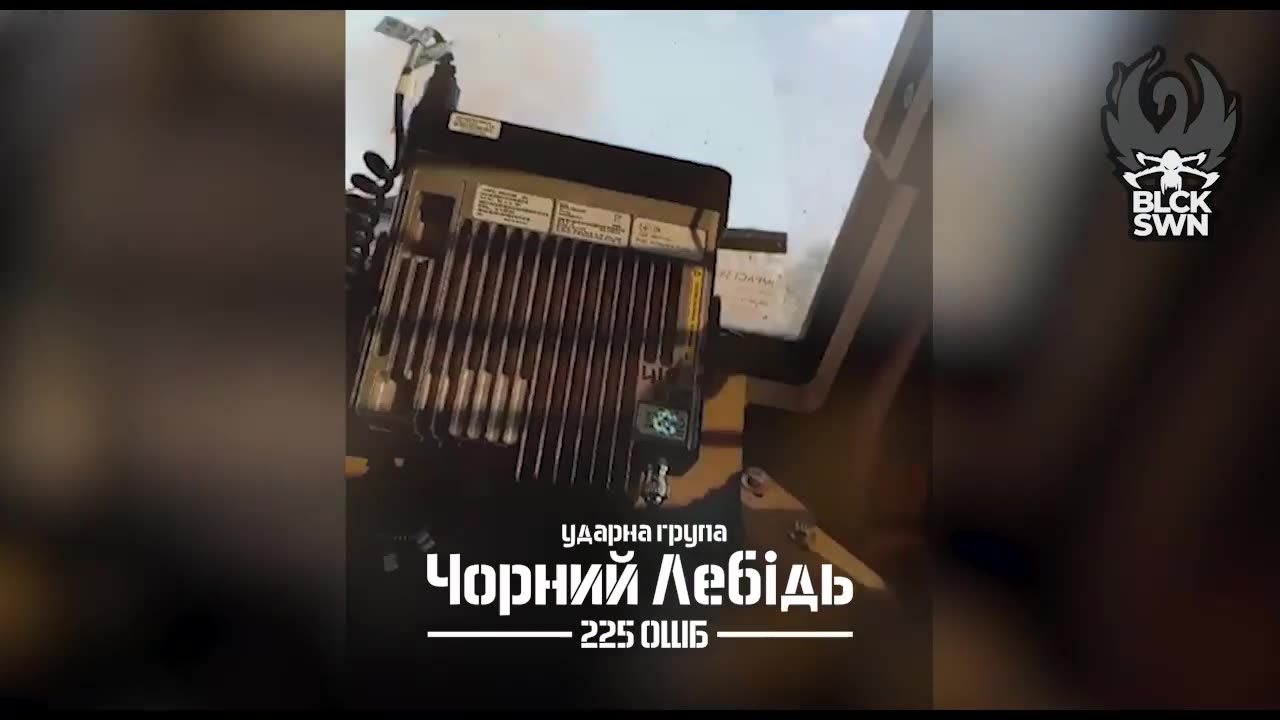 Ukrainian MaxxPro MRAP evacuates a wounded soldier under fire