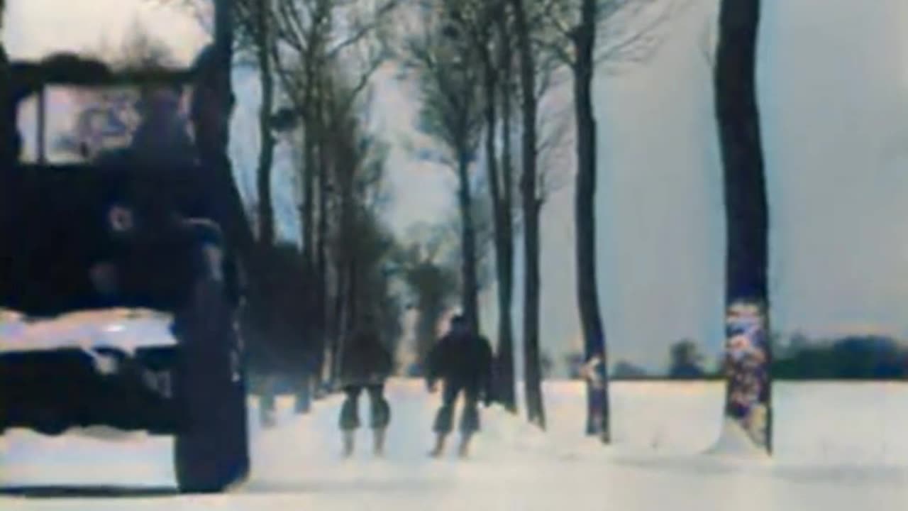US Troops Unleash Winter Wonderland Mayhem - COLOURIZED βοΈπΊπΈπ₯