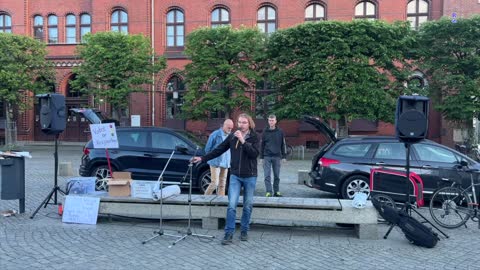 Greifswald: Redebeitrag von Andreas und Beendigung der Kundgebung 13-06-2022