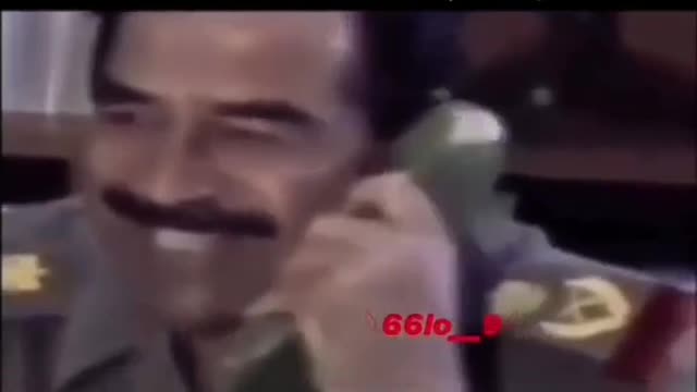 The martyr Saddam Hussein