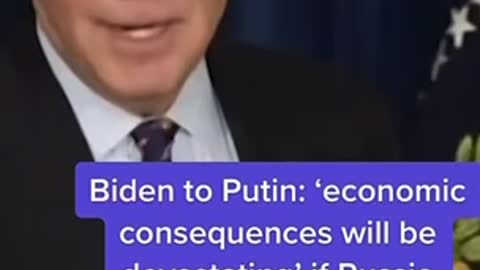 Biden to Putin if Russia invaded Ukraine