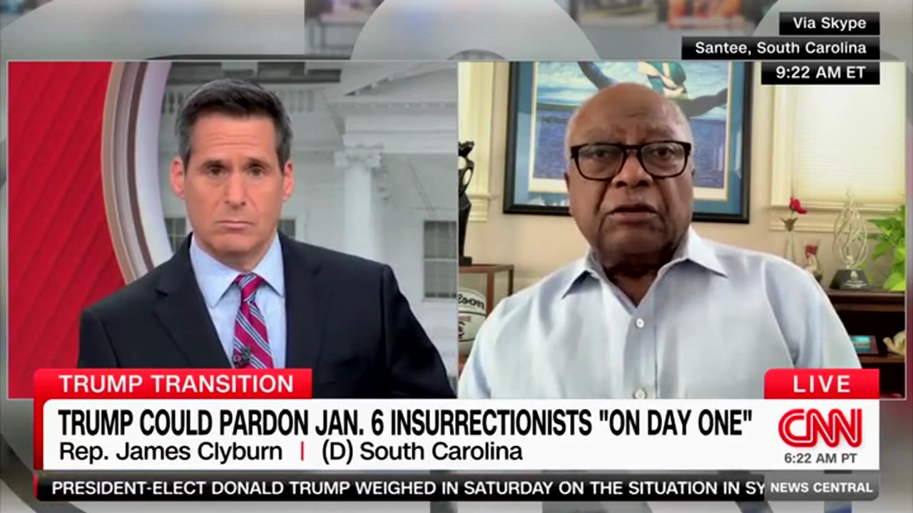 Jim Clyburn Expresses Support For Trump Pardoning J6ers On 'Case-By-Case Basis'