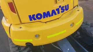 Komatsu pc30mr mini excavator