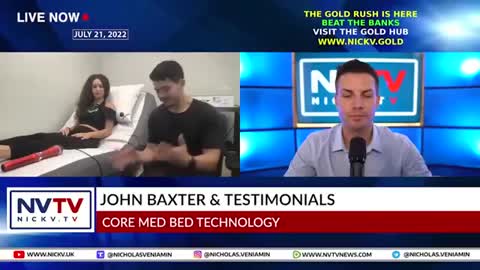 John Baxter 𝐏𝐫𝐞𝐬𝐞𝐧𝐭𝐬 𝐂𝐨𝐫𝐞 𝐌𝐞𝐝 𝐁𝐞𝐝 Technology & 𝐓𝐞𝐬𝐭𝐢𝐦𝐨𝐧𝐢𝐚𝐥𝐬 With Nicholas Veniamin