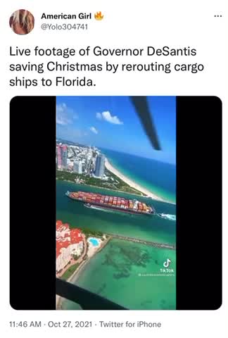 DeSantis Saving Christmas