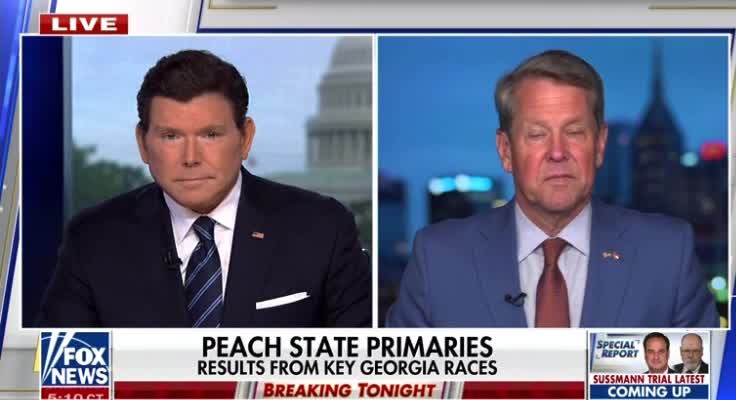 Gov Kemp Praises President Trump and His Administration