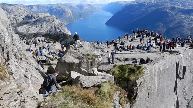 Preikestolen (Pulpit Rock) Hike, Stavanger, Norway