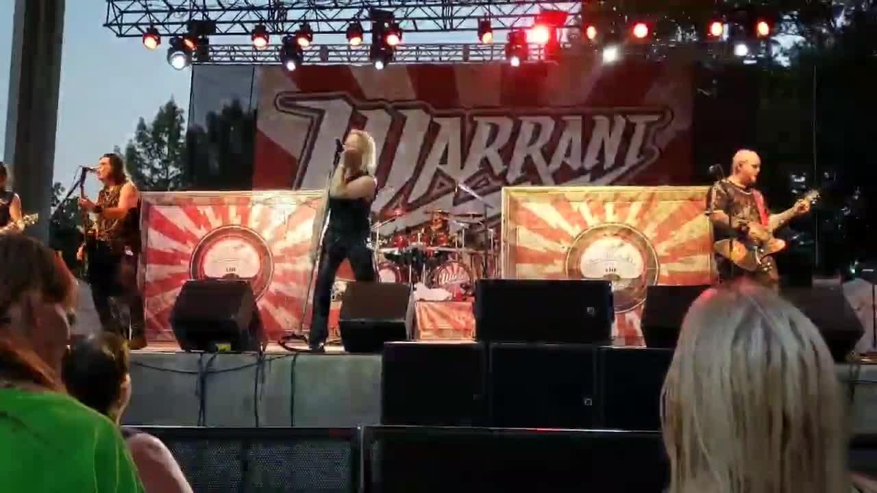 Warrant "Louder Harder Faster"