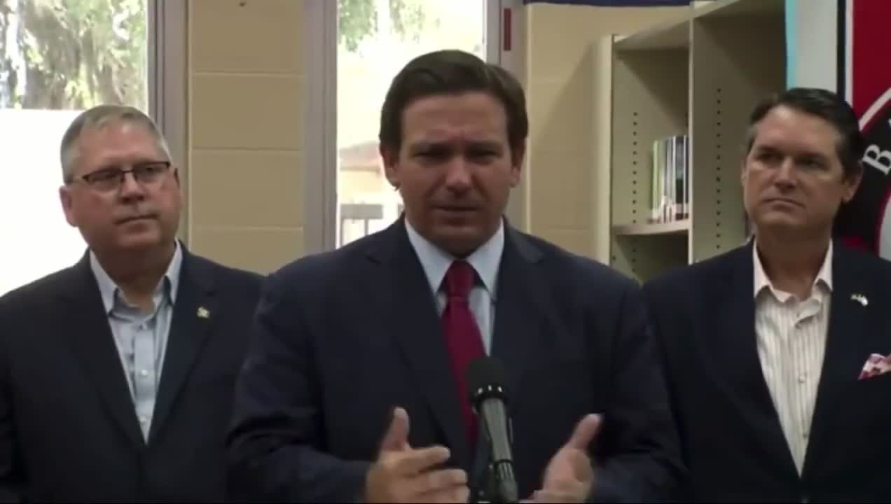 WATCH: Ron DeSantis Blasts People Still Wearing 'Six Masks'