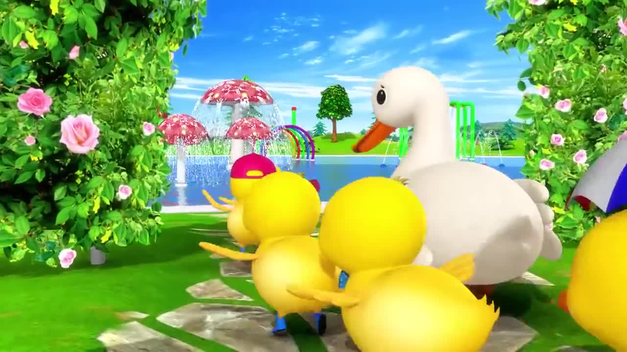 Children's Nursery Rhymes Five Little Ducks 2 Nursery Rhymes