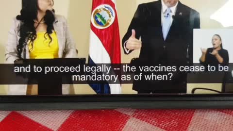 Vax no longer mandatory for Costa Rica