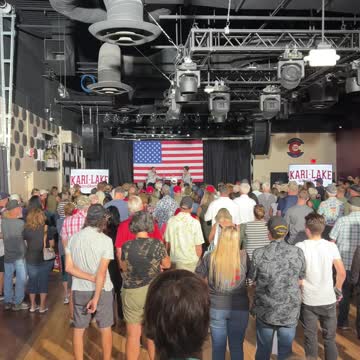 Kari Lake intro minute.