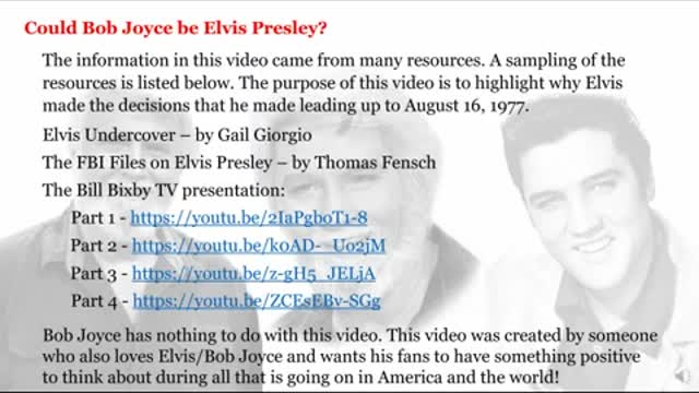BOB IS ELVIS TRUE