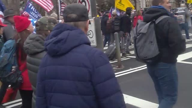 Save america rally march to the capitol building