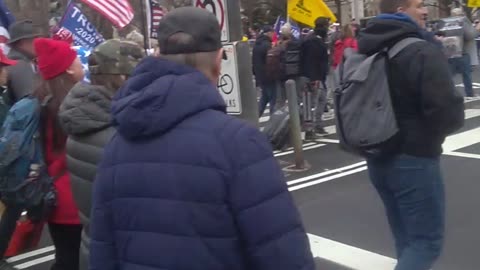 Save america rally march to the capitol building