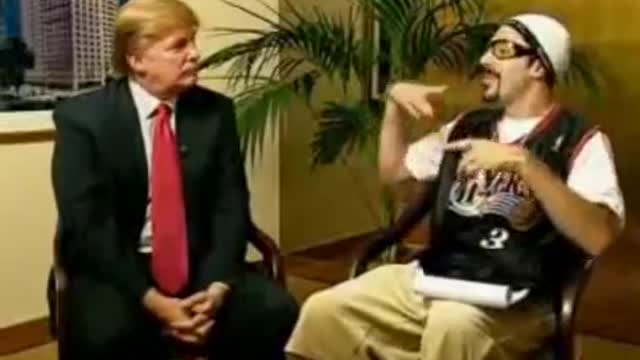 Donald Trump Don't Like Ice Cream Ali G