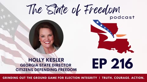 #216 Grinding Out the Ground Game for Election Integrity w/ Holly Kesler