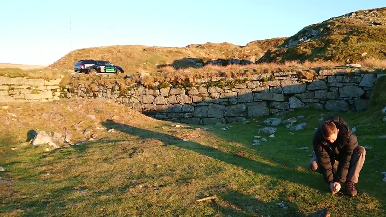 Shelter set up by Steven Kelly