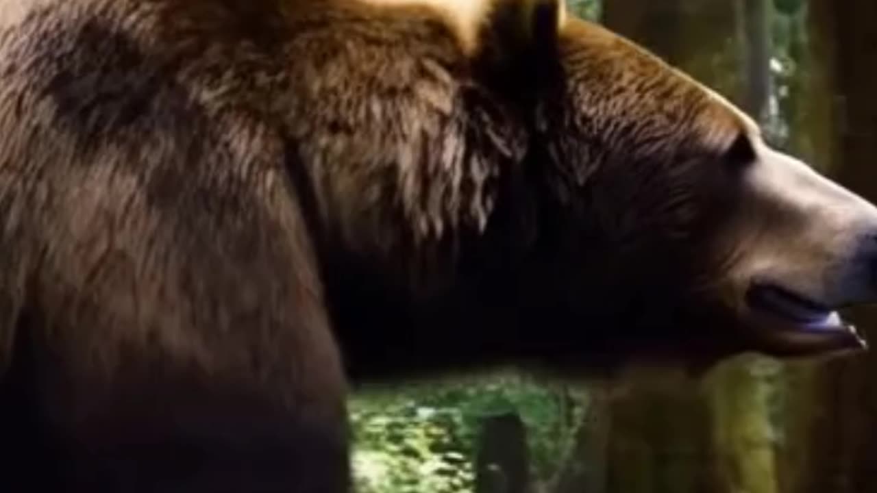 AI Generated Bear Short