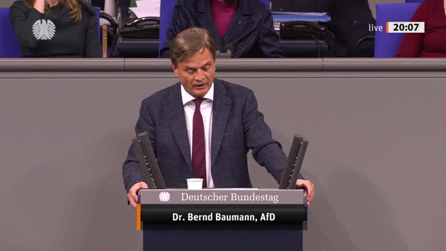 Dr. Bernd Baumann Rede vom 17.03.2022 - Finanzierung des Politischen Islamismus