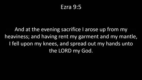 KJV Bible Ezra Chapter 9