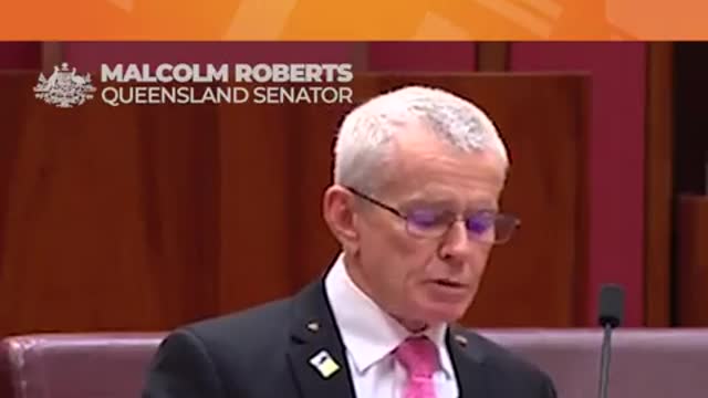 Queensland senator Malcolm Roberts Re: Reef isn't dying!