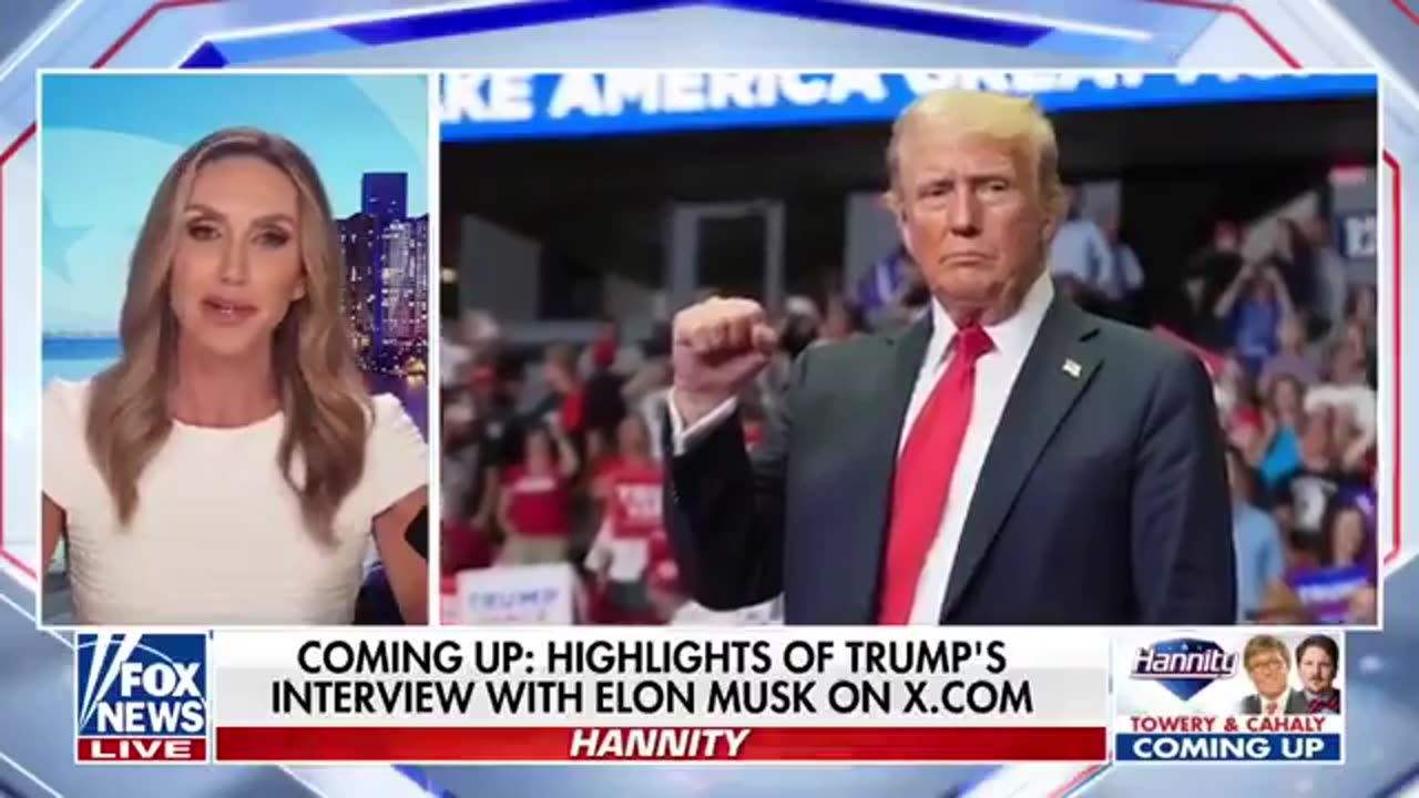 Lara Trump Reveals 'Sinister' Forces Possibly Behind Trump-Musk Interview's Tech Glitch