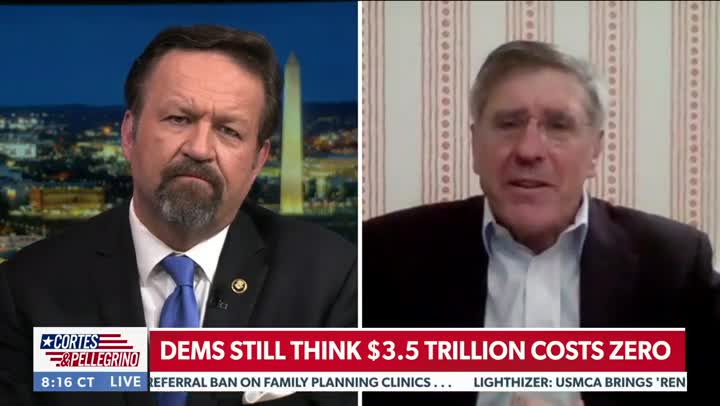 Democrats FRACTURE over budget talks. Stephen Moore with Sebastian Gorka